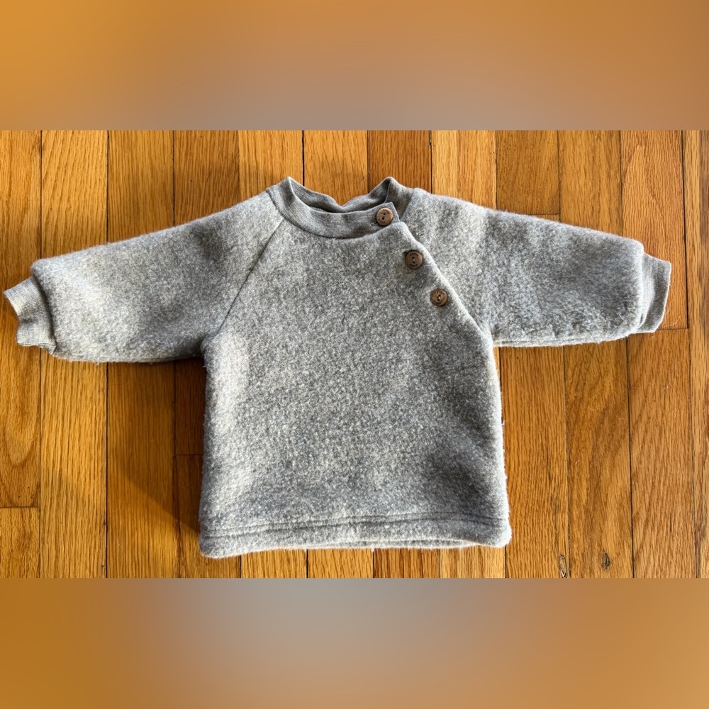 Engel fleece pullover 3/6m